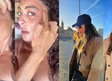 Atriz da Globo em MS e na Bélgica - (Fotos: Arquivo Pessoal)