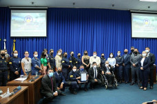 Foto – Valdenir Rodrigues/CMD  Dia da Guarda Municipal Feminino foi proposta pelo vereador Olavo Sul, em 2020