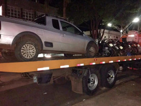 Blitz da PM realizada neste fim de semana