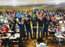 Primeiro seminário reunião moradores da Comunidade Vitória (Foto: Redes Sociais)