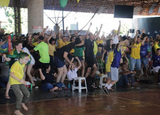 Torcida deve lotar mais uma vez o Jorjão para acompanhar o Brasil na Copa do Mundo (Foto: Assecom)