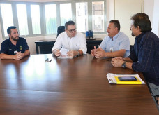 Empresa demonstrou interesse em abrir Unidade Produtora de Leitões em Dourados / Foto: Assecom