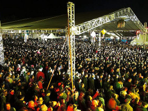 Milhares de pessoas passaram pelo Centro de Convenções nos 3 dias de festa (Foto: Marcos Adriano Macedo/Prefeitura de Dourados)