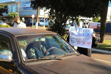 Ação aconteceu na Avenida Marcelino Pires, em frente à Rodoviária (Fotos: Rodrigo Pirola/Prefeitura de Dourados)