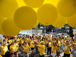 Campanha Setembro Amarelo tem ações em todo o Brasil (Foto: Fernando Frazão/Agência Brasil)