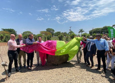 Hospital será construído nas imediações da Rodovia MS-162 / Fotos: Rodrigo Pirola / Prefeitura de Dourados