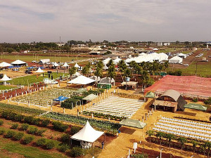 Tecnofam acontece de terça a quinta-feira no Parque de Exposições (Foto: Hallinno Soares/Embrapa)