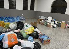 Doações podem ser entregues no posto da Guarda Municipal no Parque Antenor Martins ou diretamente no Salão Paroquial da igreja Santo André / Foto: Katia Kuratone/Assecom