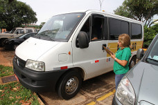 Vistoria de Vans que transportas alunos começa na segunda-feira, 20, e será feita pelo Detran-MS Foto: Divulgação