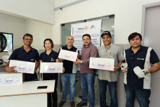 Entrega dos equipamentos marca a introdução de tecnologias inovadoras no atendimento a crianças e adolescentes com Transtorno do Espectro Autista – Foto: A. Frota