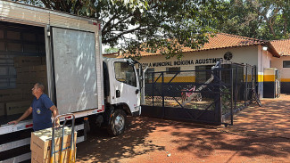 34 mil kits escolares serão entregues aos alunos das unidades escolares de Dourados logo no primeiro dia de aula. Foto: Secretaria de Educação