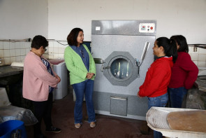 Lavanderia Comunitária do Cachoeirinha  recebe secadora de roupa industrial