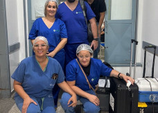 Equipe responsável pela captação dos órgãos no Hospital da Vida em Dourados – Foto: Assecom