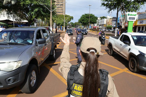 Agência Municipal de Trânsito de Dourados vai intensificar as blitzes educativas durante a campanha Maio Amarelo. Foto: A. Frota
