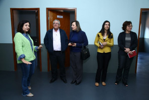 Prefeita visita obra da segunda  unidade do Conselho Tutelar