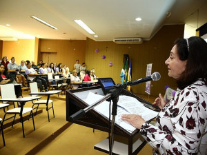 Prefeita Délia Razuk garante para os próximos anos, ações de combate à violência contra a mulher
