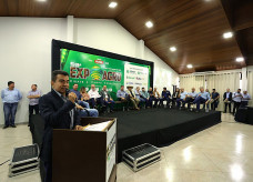 Na abertura oficial da Expoagro, o prefeito Marçal Filho exaltou o protagonismo de Dourados e do Estado no agro nacional. Foto: A. Frota