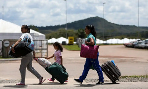 Mutirão de serviços vai acontecer no sábado, 21 de junho, no complexo esportivo Jorjão, voltado especificamente aos migrantes e refugiados que vivem em Dourados. Foto: Marcelo Camargo/Agência Brasil