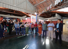 Prefeito Marçal Filho anuncia obra de R$ 47 mil para o refeitório da Escola Rosa Câmara. Fotos: A. Frota