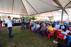 Prefeito Marçal Filho discursa durante festividade em comemoração ao Dia da Agricultura Familiar. Foto: A. Frota