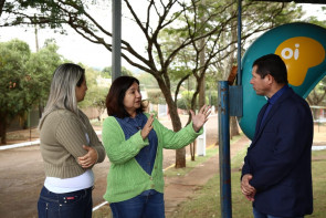 Prefeita Délia visita Campo Dourado  e encaminha mais ações para o bairro