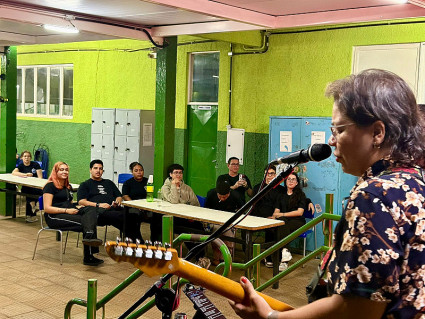 “Vem pro Pátio” encerra temporada com show na Escola Orcírio Thiago de Oliveira