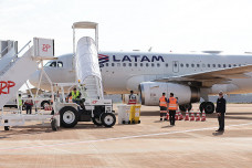 Latam Airlines transportou 9.395 passageiros somente nos dois primeiros meses de operação no Aeroporto Regional de Dourados. Foto: A. Frota