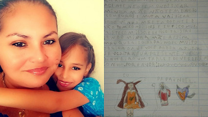 Fabíola e a filha Lorena. (Fotos: Arquivo Pessoal)