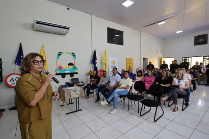 Diretora-presidente da Agetran, Rosana Fátima destaca ações positivas das equipes durante o ano de 2025 e agradece aos parceiros- Fotos: A. Frota