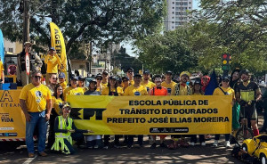 Escola Pública de Trânsito promoveu várias ações educativas no decorrer de 2025. Arquivo/Assecom