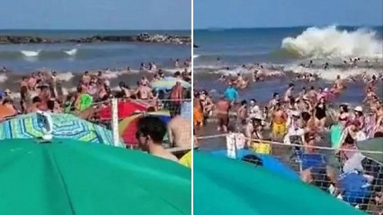 'Mini tsunami': mar avança repentinamente e deixa ao menos um morto e 35 feridos na Argentina