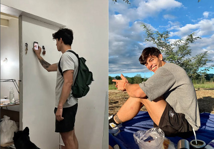 Estudante cria tecnologia que dispensa furadeira; pendurar quadro sem furo na parede