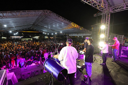 Show no Parque Antenor Martins, na edição 2025. A Secretaria Municipal de Cultura começa a receber hoje as inscrições de artistas interessados em se apresentar na 2ª Festa da Páscoa. Foto: A. Frota