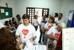 Imam mobiliza funcionários para doação de sangue