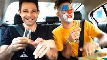 Palhaço Piteco - No Banco De trás