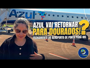 AEROPORTO DE PONTA PORÃ VAI FECHAR PARA REFORMA