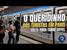 METRÔ COM VISTA PARA A TORRE EIFFEL - DETALHADO